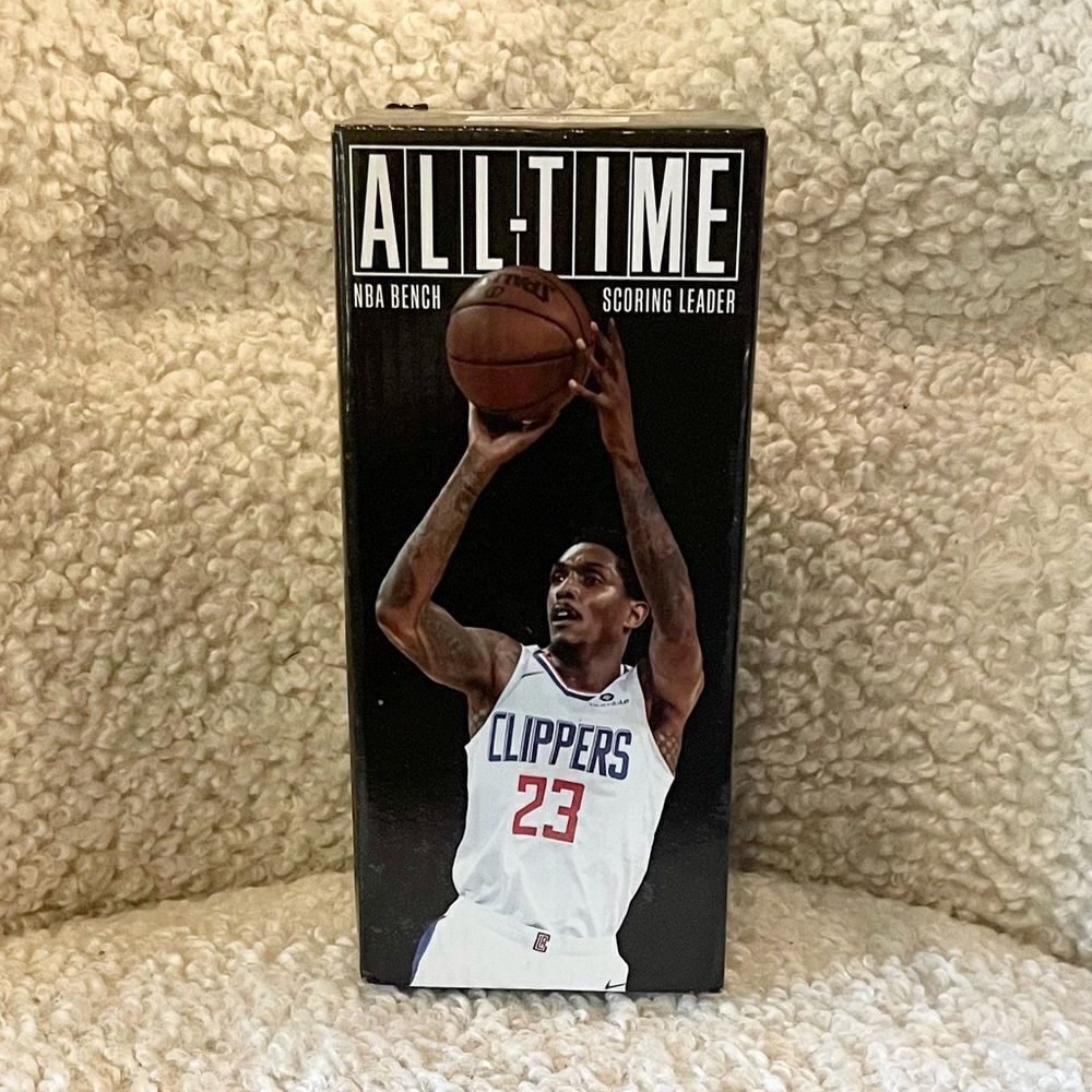Lou Williams Los Angeles Clippers Bobblehead Sixth Man NBA 11/20/19 (NWT)